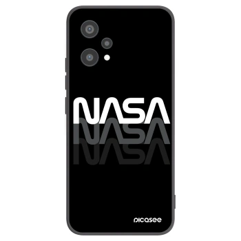 Picasee Μαύρη θήκη σιλικόνης για Realme 9 Pro 5G - NASA Triple
