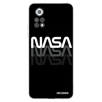 Picasee διαφανής θήκη σιλικόνης Xiaomi Poco X4 Pro 5G - NASA Triple