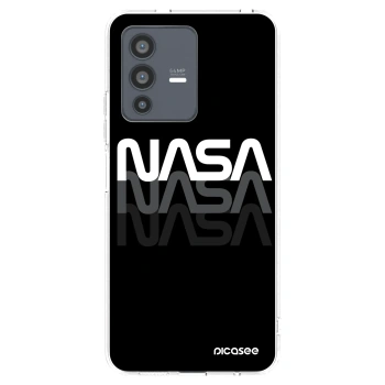 Picasee διαφανής θήκη σιλικόνης Vivo V23 5G - NASA Triple