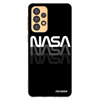 Picasee διαφανής θήκη σιλικόνης Samsung Galaxy A33 5G A336 - NASA Triple