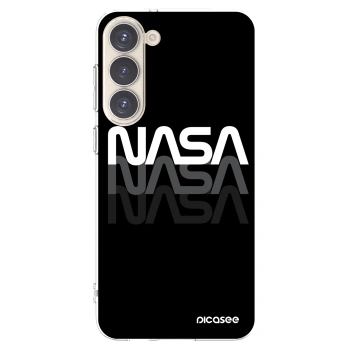 Picasee διαφανής θήκη σιλικόνης Samsung Galaxy S23+ 5G - NASA Triple