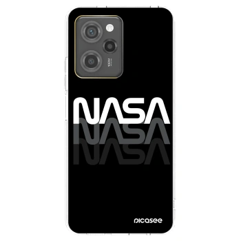 Picasee Μαύρη θήκη σιλικόνης για Xiaomi Poco X5 Pro - NASA Triple