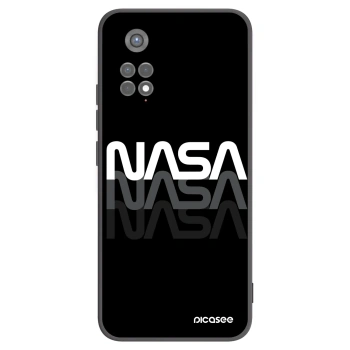 Picasee Μαύρη θήκη σιλικόνης για Xiaomi Redmi Note 11S 5G - NASA Triple