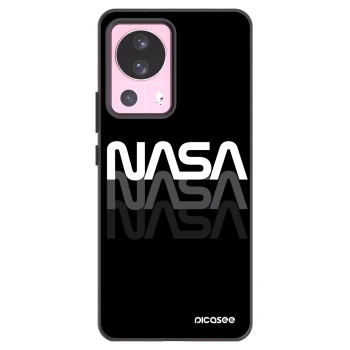 Picasee Μαύρη θήκη σιλικόνης για Xiaomi 13 Lite - NASA Triple