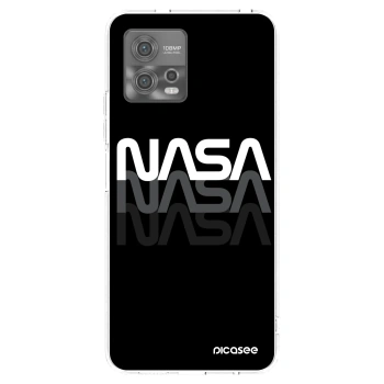 Picasee διαφανής θήκη σιλικόνης Motorola Moto G72 - NASA Triple