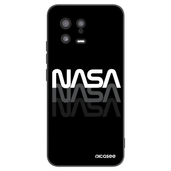 Picasee Μαύρη θήκη σιλικόνης για Xiaomi 13 - NASA Triple