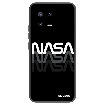 Picasee Μαύρη θήκη σιλικόνης για Xiaomi 13 Pro - NASA Triple
