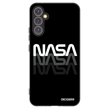 Picasee Μαύρη θήκη σιλικόνης για Samsung Galaxy A34 5G A346B - NASA Triple
