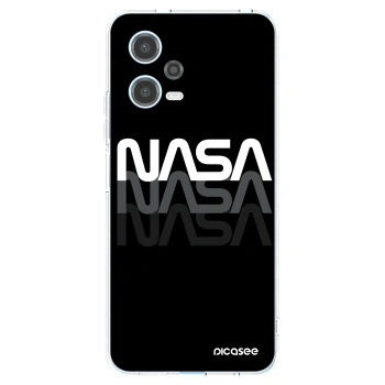 Picasee διαφανής θήκη σιλικόνης Xiaomi Redmi Note 12 5G - NASA Triple