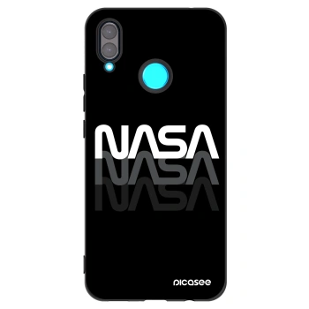 Picasee Μαύρη θήκη σιλικόνης για Huawei Nova 3 - NASA Triple