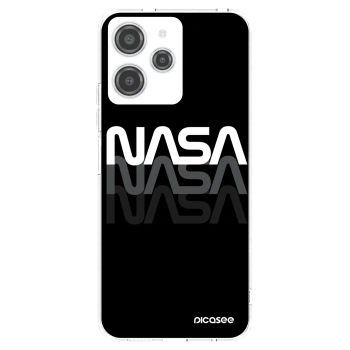 Picasee διαφανής θήκη σιλικόνης Xiaomi Redmi 12 4G - NASA Triple