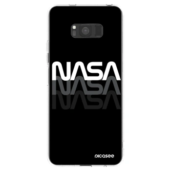 Picasee διαφανής θήκη σιλικόνης Samsung Galaxy S8 G950F - NASA Triple