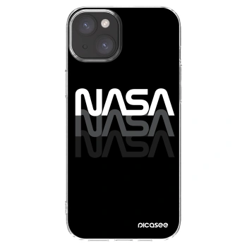 Picasee διαφανής θήκη σιλικόνης Apple iPhone 15 Plus - NASA Triple