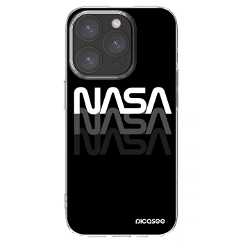 Picasee διαφανής θήκη σιλικόνης Apple iPhone 15 Pro - NASA Triple