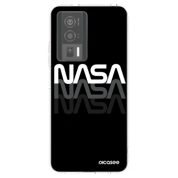 Picasee διαφανής θήκη σιλικόνης Xiaomi Poco F5 Pro 5G - NASA Triple
