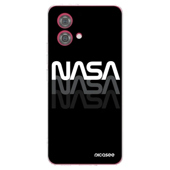 Picasee διαφανής θήκη σιλικόνης Motorola Moto G84 5G - NASA Triple