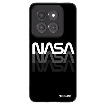 Picasee Μαύρη θήκη σιλικόνης για Xiaomi 14 Pro - NASA Triple