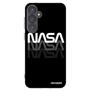 Picasee διαφανής θήκη σιλικόνης Samsung Galaxy S23 FE S711B - NASA Triple
