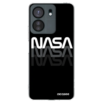 Picasee διαφανής θήκη σιλικόνης Xiaomi Redmi 13C 4G - NASA Triple