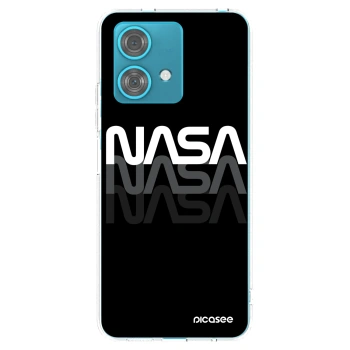 Picasee διαφανής θήκη σιλικόνης Motorola Edge 40 Neo - NASA Triple