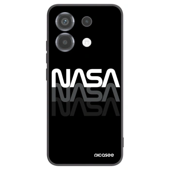 Picasee Μαύρη θήκη σιλικόνης για Xiaomi Poco X6 - NASA Triple
