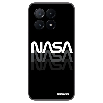 Picasee Μαύρη θήκη σιλικόνης για Xiaomi Poco X6 Pro - NASA Triple