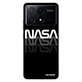 Picasee διαφανής θήκη σιλικόνης Xiaomi Poco X6 Pro - NASA Triple