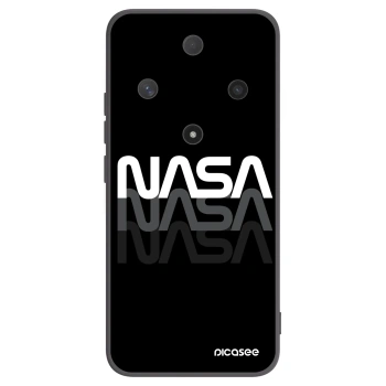 Picasee Μαύρη θήκη σιλικόνης για Honor Magic6 Lite 5G - NASA Triple