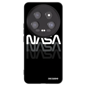 Picasee Μαύρη θήκη σιλικόνης για Xiaomi 14 Ultra - NASA Triple