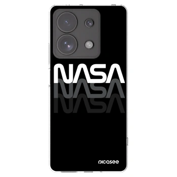 Picasee διαφανής θήκη σιλικόνης Xiaomi Redmi Note 13 Pro 4G - NASA Triple