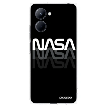 Picasee διαφανής θήκη σιλικόνης Realme C33 (2023) - NASA Triple