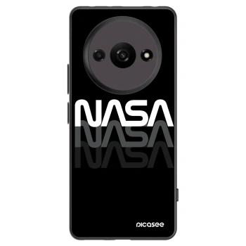 Picasee Μαύρη θήκη σιλικόνης για Xiaomi Redmi A3 - NASA Triple