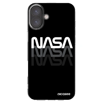 Picasee διαφανής θήκη σιλικόνης Apple iPhone 16 Plus - NASA Triple