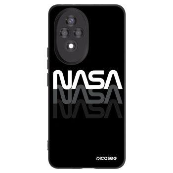 Picasee Μαύρη θήκη σιλικόνης για Honor 200 5G - NASA Triple
