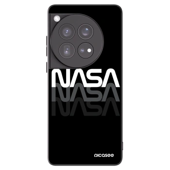 Picasee Μαύρη θήκη σιλικόνης για OnePlus 12 5G - NASA Triple