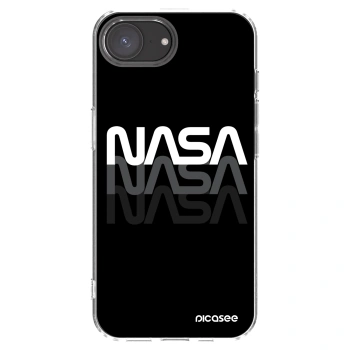 Picasee διαφανής θήκη σιλικόνης Apple iPhone 16e - NASA Triple