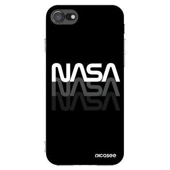 Picasee διαφανής θήκη σιλικόνης Apple iPhone 7 - NASA Triple