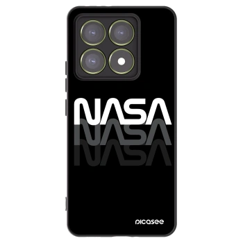 Picasee Μαύρη θήκη σιλικόνης για Xiaomi 14T - NASA Triple