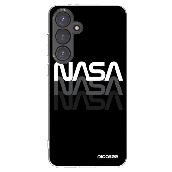 Picasee διαφανής θήκη σιλικόνης Samsung Galaxy S24 FE S721B - NASA Triple
