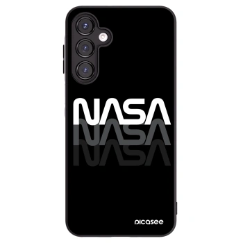 Picasee Μαύρη θήκη σιλικόνης για Samsung Galaxy A16 5G - NASA Triple