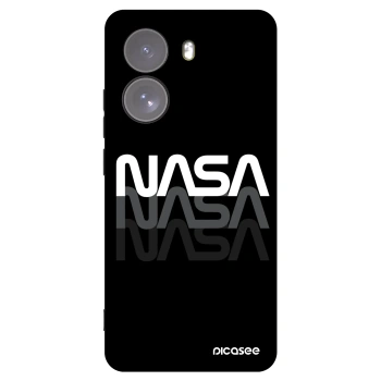 Picasee Μαύρη θήκη σιλικόνης για Xiaomi Poco X7 - NASA Triple