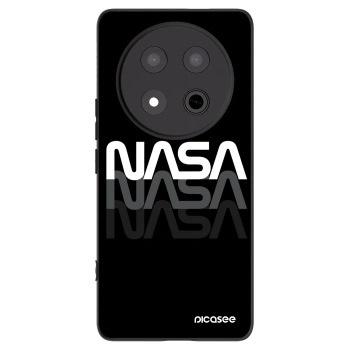 Picasee Μαύρη θήκη σιλικόνης για Honor Magic7 Lite 5G - NASA Triple