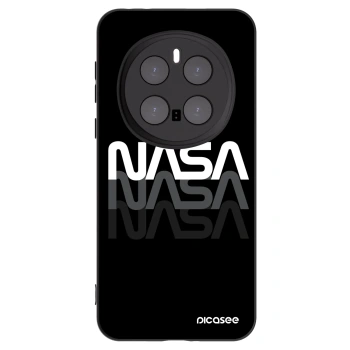 Picasee Μαύρη θήκη σιλικόνης για Honor Magic7 Pro 5G - NASA Triple