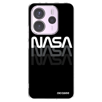 Picasee διαφανής θήκη σιλικόνης Xiaomi Redmi Note 14 4G - NASA Triple