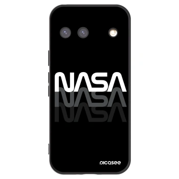 Picasee Μαύρη θήκη σιλικόνης για Google Pixel 9 - NASA Triple