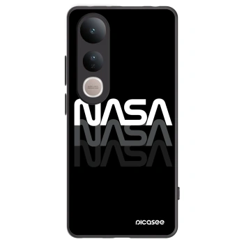 Picasee Μαύρη θήκη σιλικόνης για Vivo V50 Lite 5G - NASA Triple
