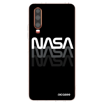 Picasee διαφανής θήκη σιλικόνης Huawei P30 - NASA Triple