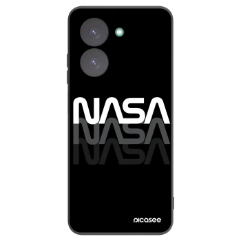 Picasee Μαύρη θήκη σιλικόνης για Xiaomi Redmi A5 - NASA Triple