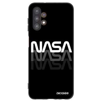 Picasee Μαύρη θήκη σιλικόνης για Samsung Galaxy A13 5G - NASA Triple