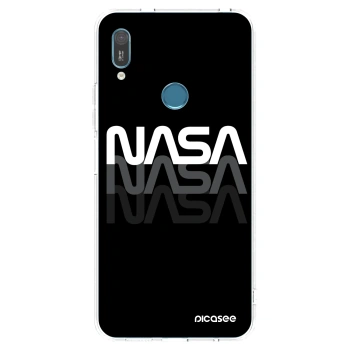 Picasee διαφανής θήκη σιλικόνης Huawei Y6 2019 - NASA Triple